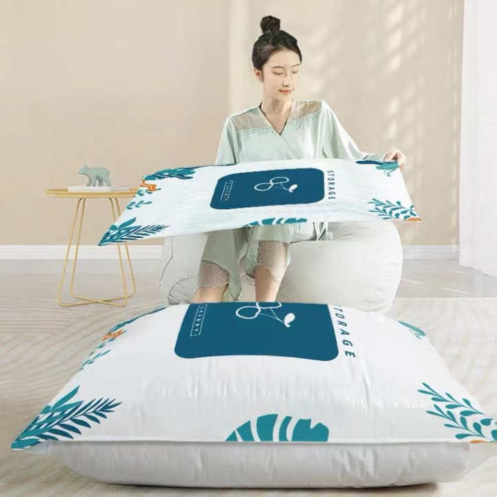 Vacuum bag for clothes travel Vacuum sealed plastic Vacuum Storage Bag  Compressed Bag Vacuum Storage Bags Compression Sealer Bags Reusable Bags  zip