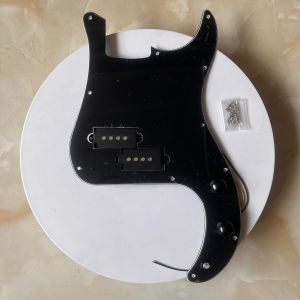 Prewired Loaded Guitar Fender P Bass Pickguard 4 String PB pickups for Fender American Precision Bass Guitar Part Replacement