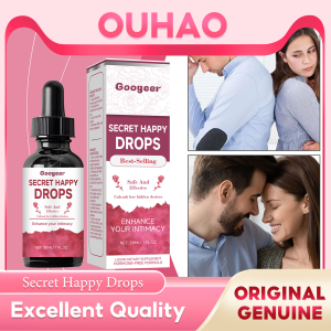 Googeer Secret Happy Drops Body Treatment Liquid Dietary Supplement；Mens Enhancement Supplement Drops Vitamin Drops 30ml