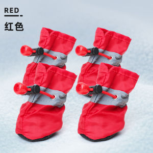 【Hot Selling】Dog Boots Non-slip Dog Shoe Dog Boots Safety Foot Protection Dog Boots Adjustable Dog  Adjustable Buckle Safety Stable Non-slip Soft