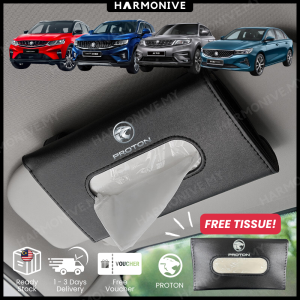 PROTON X90 S70 X50 X70 Sun Visor Tissue Box Holder Kotak Kertas Tisu Kereta Dengan Pemegang Klip Napkin