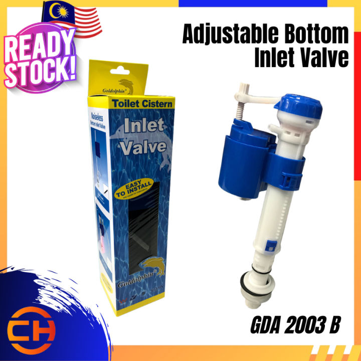 GOLDOLPHIN TOILET CISTERN ADJUSTABLE NOISELESS BOTTOM INLET VALVE ...