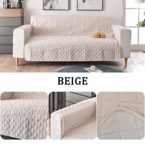 1/2/3 Seater Sofa Cover Waterproof Anti-slip Universal Washable  Stain Resistant Cushion Furniture Protector Mat