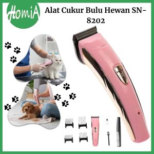 Alat Cukur Bulu Hewan Sonar SN-8202 Pet Hair Scissors Set / Cukuran Rambut Binatang Peliharaan Kucing Anjing Kelinci Berkualitas