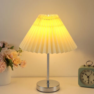 Đèn ngủ để bàn xếp ly phong cách vintage ánh sáng vàng dịu decor phòng ngủ phòng khách ĐỨC HUỲNH DN313