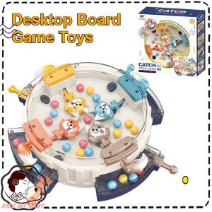 Children Desktop Board Game Toys Multiplayer Hungry Wolf Eating Beans Battle Parent-child Toys 竞技桌游