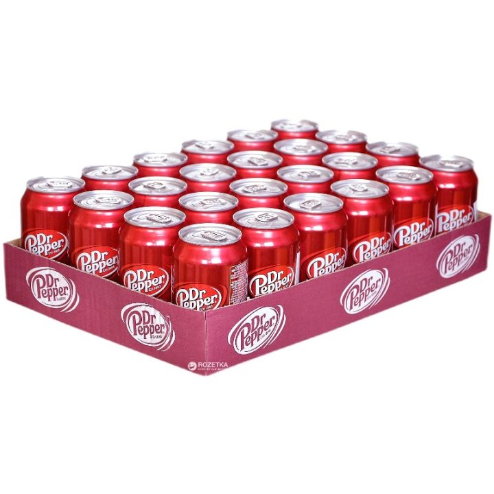 Imported DR pepper soda Dr Pepper cherry carbonated drink 330ml*24 cans ...