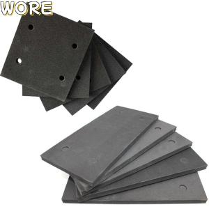 WORE Sponge Pad Of Sandpaper Machine Bottom Plate Replacement Self Adhesive Foam Sander Pad Back Mat Suitable For Makita 4510 Dongcheng 9035 Rubber Pads
