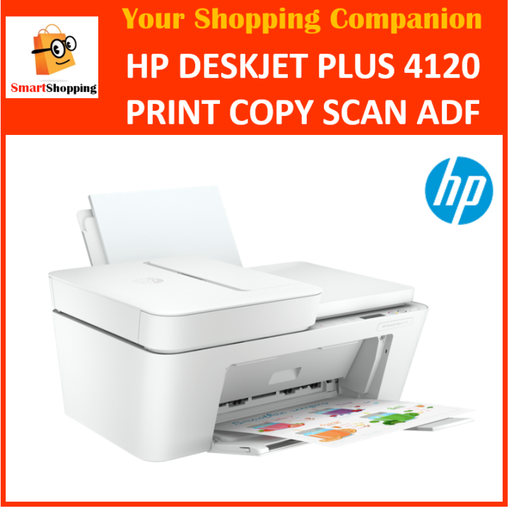 HP Deskjet Plus 4220e 4120e 4120 All In One Print Scan Copy Fax ...