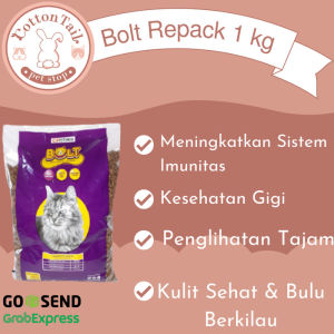 Makanan Kucing Bolt / Cat Food Bolt Repack 800gr Murah Tuna Cat Food