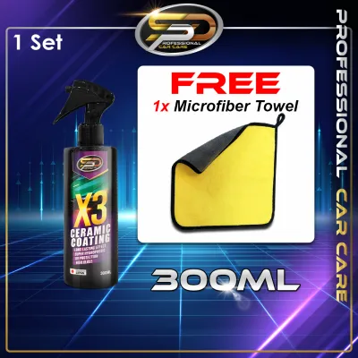 SPD X3 Coating Wax Motorcycle Polish Kereta Foam Sprayer Luxury Gloss Water Wax Car Care Coat Wax