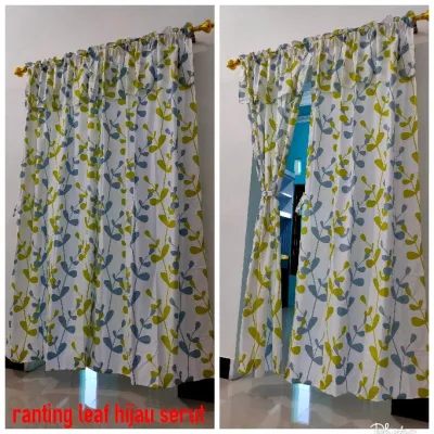 GTK gorden serut pintu jendela ukur 100x200 hordeng serut pintu