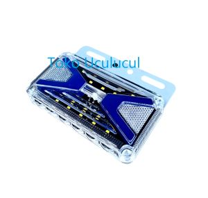 LAMPU LED BAK SAMPING TRUK LAMPU SEIN RUNNING 24VOLT MODEL V