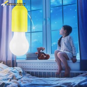【New Arrival】Creative LED Hanging Light Bulb Battery Powered Pull Cord Bulbs