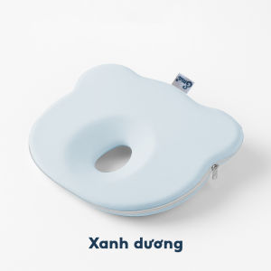 Gối chống bẹp đầu cho trẻ sơ sinh giảm méo đầu nghẹo đầu định hình đầu cho bé - Thương hiệu EMA