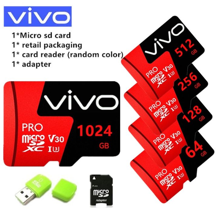 🔥Spot goods+FREE Shipping🔥 Vivo Class 10 Micro SD Card 32GB 64GB 512GB