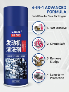 Engine Cleaner 500ML One spray to quickly remove stains engine degreaser cleaner spray Strong decontamination degreaser and multi purpose cleaner degreaser cleaner engine cleaner spray degreaser motorcycle degreaser cleaner