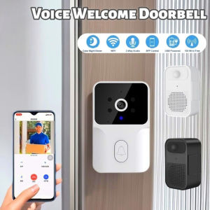 WIFI Doorbell with Camera doorbell wireless waterproof with camera Visual Intercom HD Night