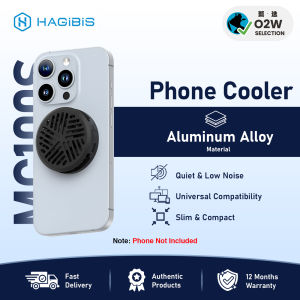 Hagibis MC100S Magnetic Phone Cooler – 5000 RPM Semiconductor Cooling Heat Dissipation Phone Radiator For Gaming PUBG MagSafe
