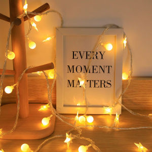 10M Led Light Matte Ball&Star Light Outdoor Camping Light Fairy String Lights Garland Waterproof Lamp Christmas Decoration