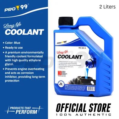 PRO-99 Long Life Car Radiator Coolant Blue 2L Pro99 PRC-4023-2L For Car and Motorcycle