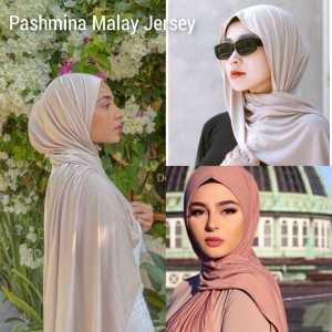 Pashmina Kaos Jersey Flowy