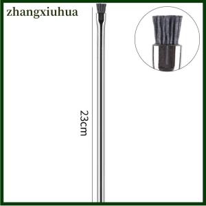 zhangxiuhua 1Pcs Fish Tanks And Aquariums Tool Algae Brush Cleaning Brush Stainless Steel Water Plant ADA Quality Algae Remover Cleaner