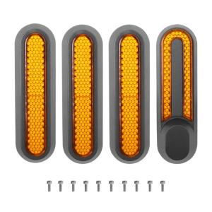 Reflective Strip Waterproof Decor for M365/PRO/PRO2-/1S/Lite/G30 Max Side Wheel Hubs Cap