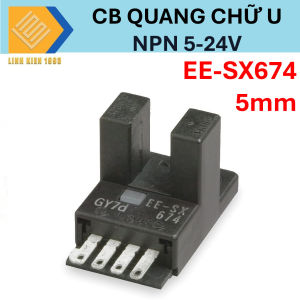 Cảm biến quang chữ U NPN EE-SX674 5mm 5-24VDC