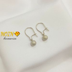 Anting Titanium Wanita Bola Pasir Korean Earing Aksesoris Fashion Murah Anti Karat
