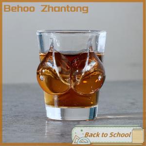 Behoo 1PC New Unique Beer Cup Funny Men Women Body Shaped Transparent Wine Bar Drinkware Cocktail Mug Coffee Juice Teacup