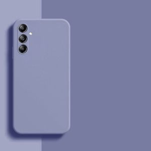 เคสซิลิโคนเหลว GalaxyA16สำหรับ Samsung Galaxy A16 A 16เคสโทรศัพท์กันกระแทกแบบทีพียูอ่อนและยืดหยุ่นขอบตรงสีทึบแบบเรียบง่าย