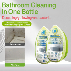 Durability Bathroom Brush Cleaning Brush Powerful Ergonomic Brightening Transparent Bathroom Renewal