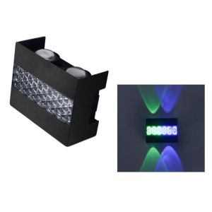 YIYU STUDIO AC85-265V LED Wall Lamp Up Down Illumination 10W/8W/6W Outdoor Wall Lantern Widely Use Modern Wall Washer Light Courtyard Decoration