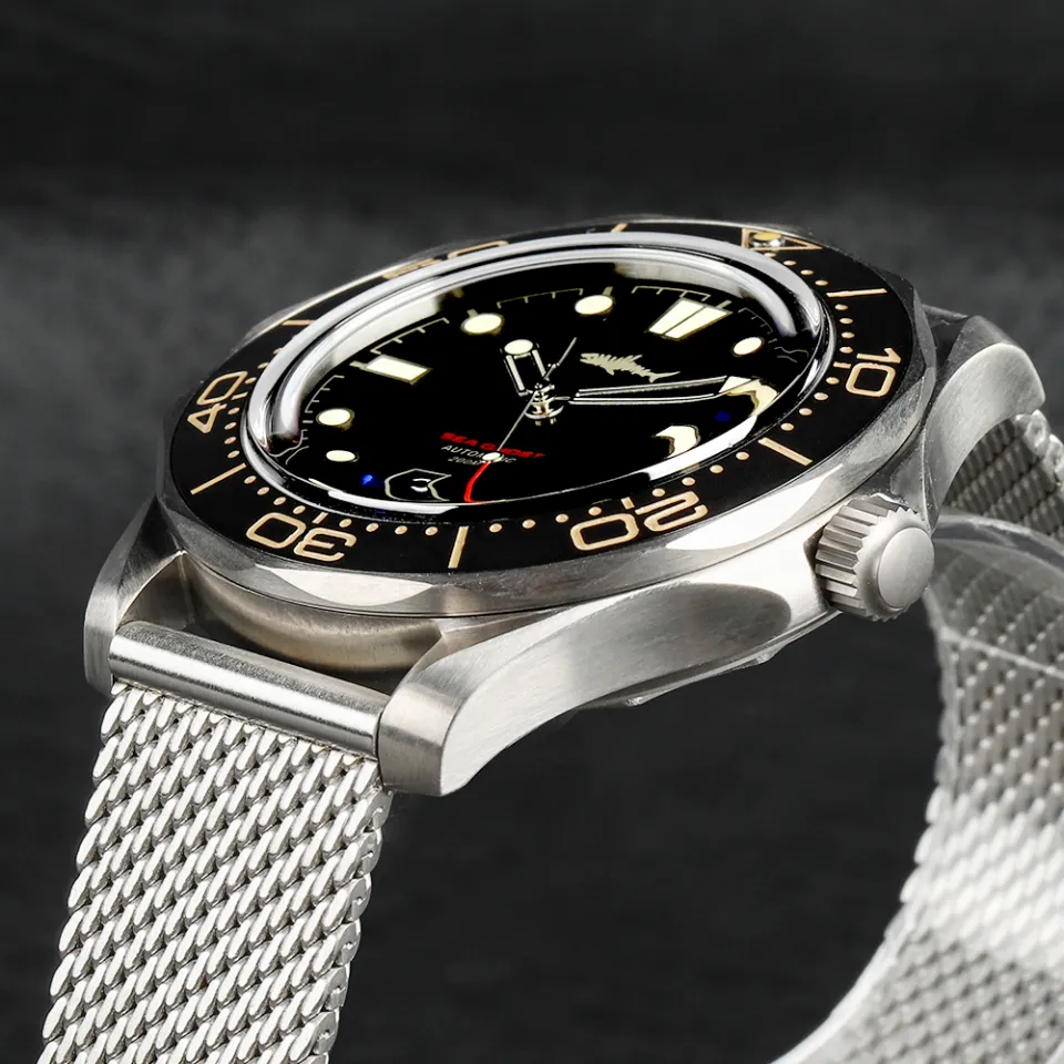 Heimdallr Watch Titanium Sea Ghost NTTD NH35 Automatic Mechanical