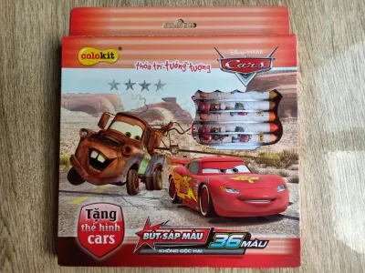 Bút sáp 36 màu.Sản phẩm CTY Thiên Long