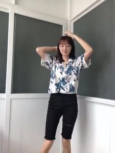 Printed Polo Shirt Korean Top Oversize Floral Shirt Women Hawaiian Shirt Blouse Beach Shirt㏇X0409