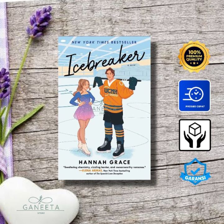Novel Icebreaker by Hannah Grace english version Lazada
