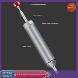 Graceful 1ชิ้นปั๊มอลูมิเนียมอัลลอยด์อันทรงพลังหัวแร้งดูดตะกั่วบัดกรี