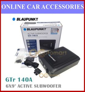 Blaupunkt GTr 140A Class A/B Car Underseat Active Subwoofer with Built In Amplifier Woofer Kereta Under Seat Woofer