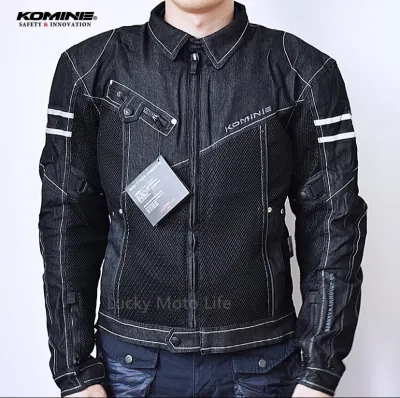 Komine Jacket Motorcycle Rider Komine JK006 Motorcycle Jacket for Men Riding Komine Mesh Jacket Jacket Motorcycle Rider Men Riding Jacket Motorcycle Motorcycle Rider Jackets