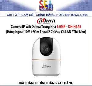 Camera IP Wifi Dahua Trong Nhà 5.0MP – DH-H5AE (Hồng Ngoại 10M / Đàm Thoại 2 Chiều / Có LAN / Thẻ Nhớ)