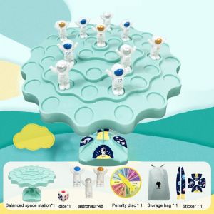 Math Toy Frog Balance Tree DIY Educational Leisure Tabletop Shape Animal Kids Interaction Parent-child Toy Game