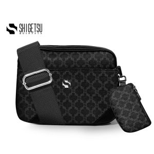 Shigetsu Signature SUITA Monogram Sling Bag 3 in 1 sling bag for men leather bag crossbody bag shoulder bags