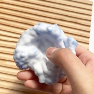 NEXASHOP Super Soft Feel Squeez Table Toys Stress Reliever Ice Skin Sticky Handmade Ball Cute Ultra-thin Stress Relieving Toy for Kids Teens