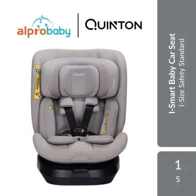 [Alpro Baby] Quinton I-Smart Baby Car Seat 1s | I-Size Safety Standard For Secure & Comfortable Travel