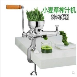 304 Stainless Steel Wheatgrass Household Manual Juicer Fruit and Vegetable Celery Wheat Seedling Ginger Pomegranate Special Pressure