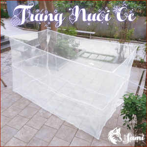 Tráng Lưới Chuyên Dụng Nuôi Ốc Nhồi Ốc Bươu Đen Cước Thái Lan Siêu Bền Trên 5 Năm Mắt Lưới 2-3mm Chemeng Store