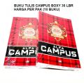 (10pc) BUKU TULIS CAMPUS 36 LEMBAR / BUKU KAMPUS BOXY PANJANG UKURAN BIG BOSS. 