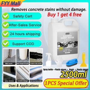 ️Cement remover for tiles tile️2500ml cement cleaner cement remover for glass from Japan